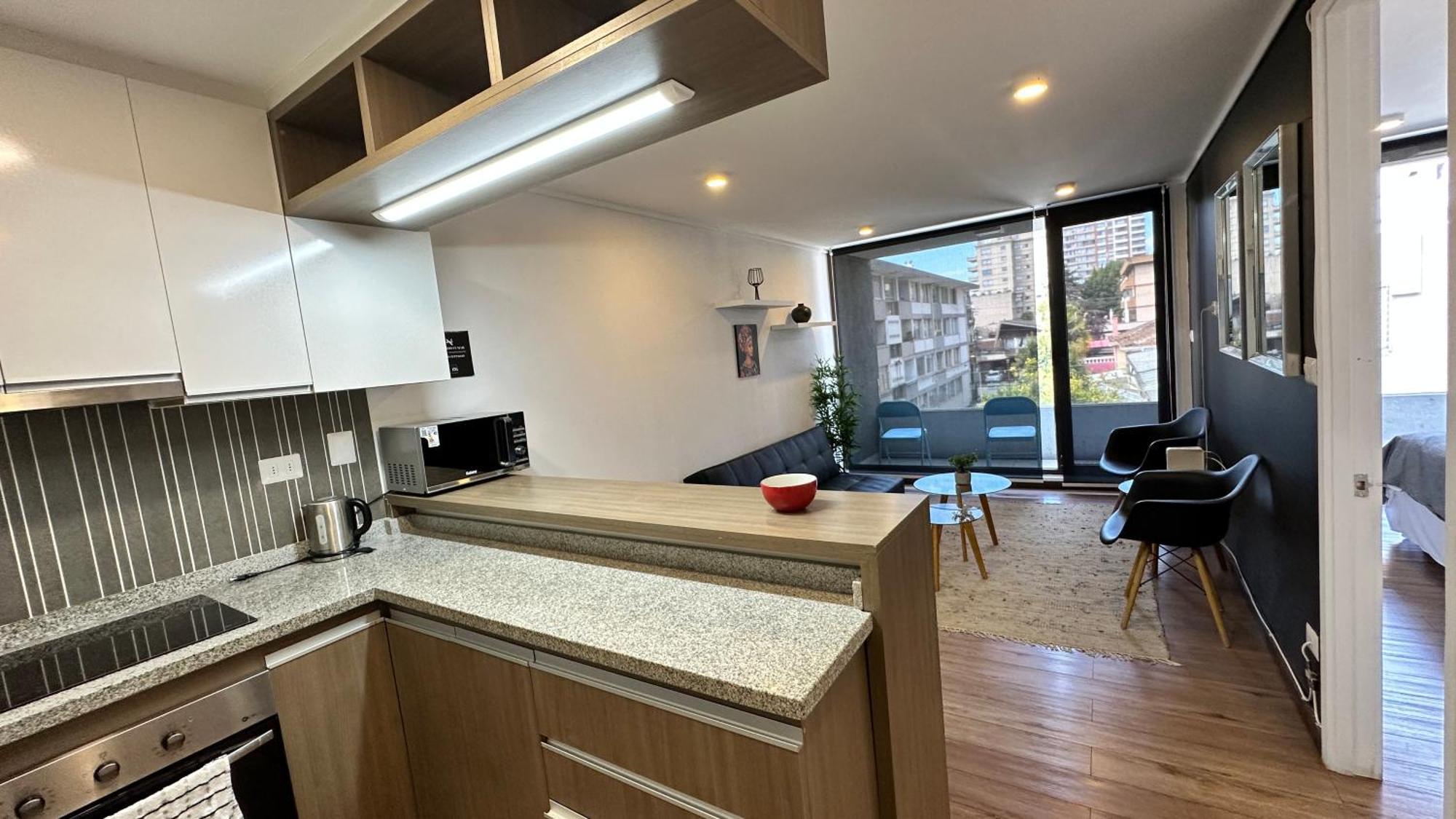 Apart Hotel Castellon 176 Concepción Dış mekan fotoğraf